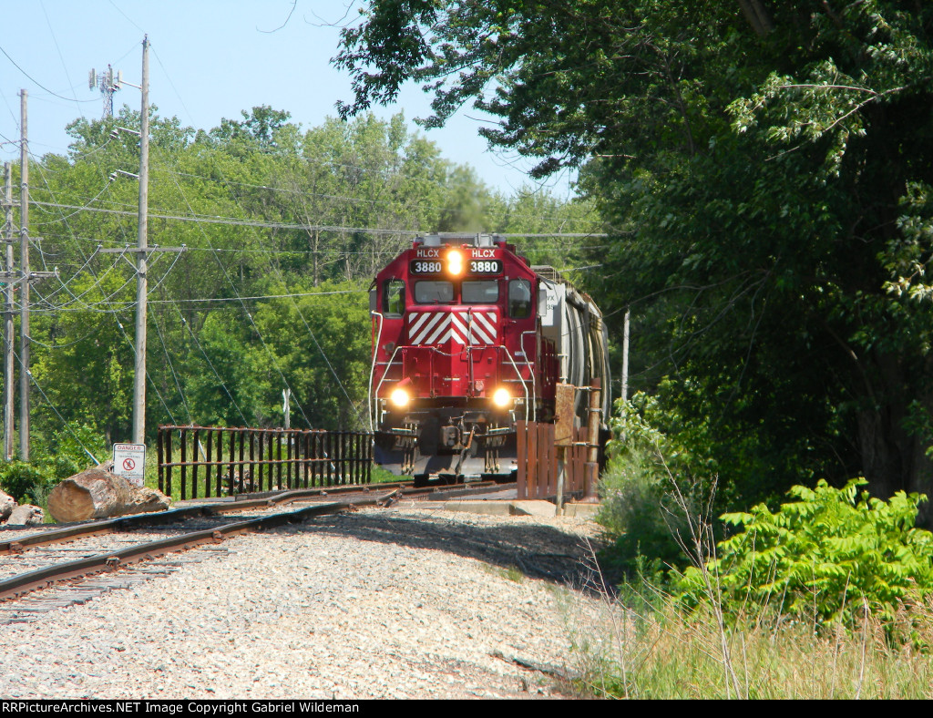 Crossing the Embarrass River